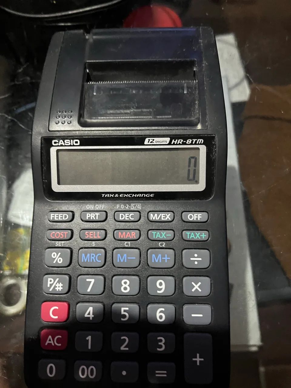 calculadora de mesa com impressora Casio HR-8TM - Foto 5