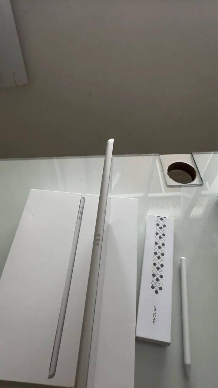 iPad 9 com caixa + Pencil WB + 2 capas - Foto 5