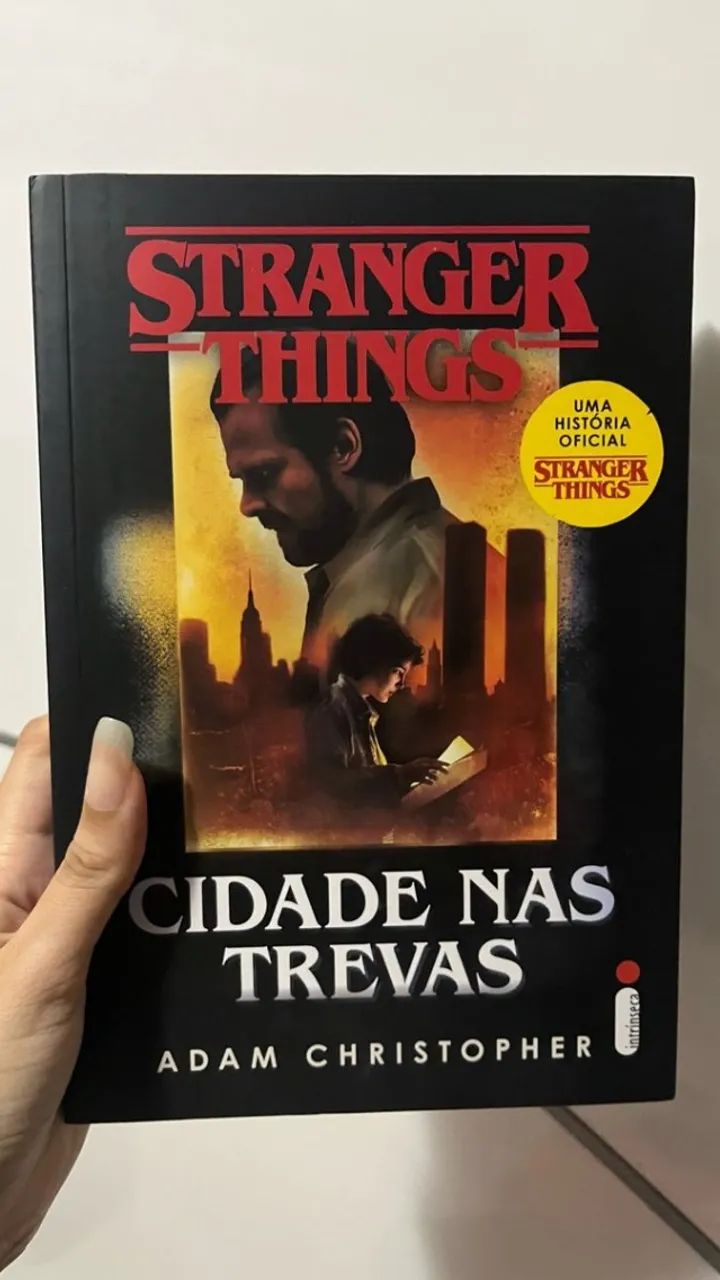 livro stranger things cidade nas trevas