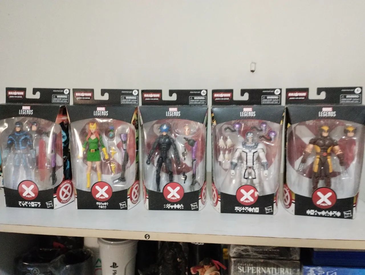 Marvel Legends Combo House of X + brinde 