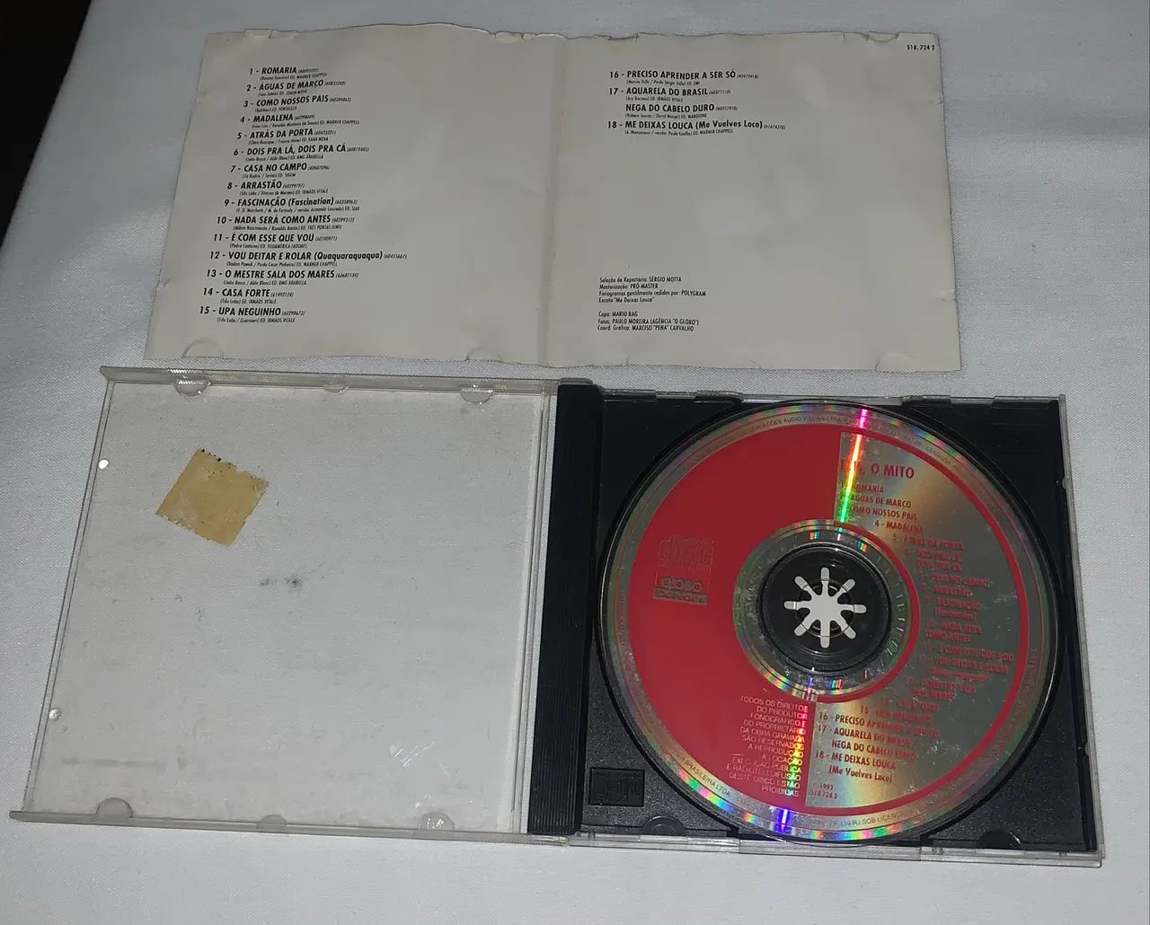 Cd Elis O Mito estado da mídia  impecável  - Foto 3