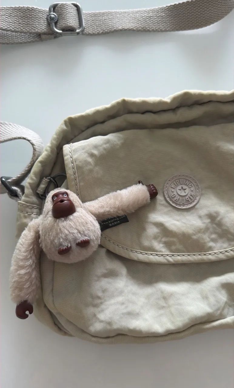 Bolsa Kipling Transversal Original + Macaquinho