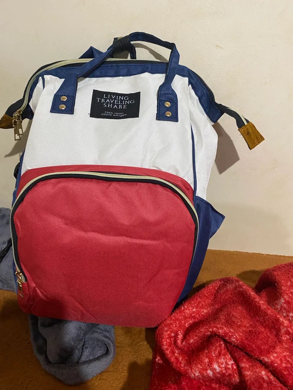 Bolsa maternidade com bolsos térmicos  - Foto 3