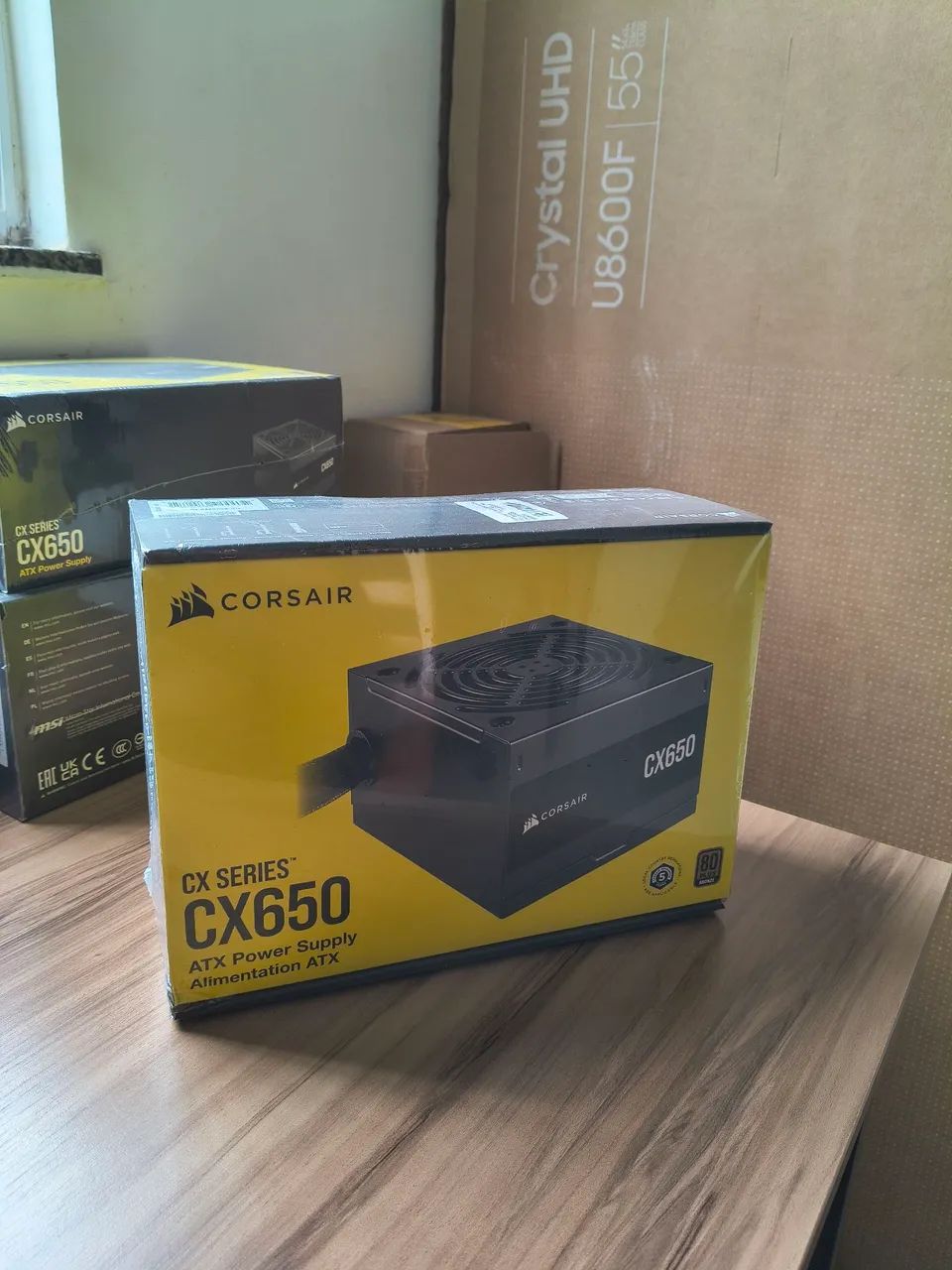 FONTE CORSAIR CX650 - LACRADA 