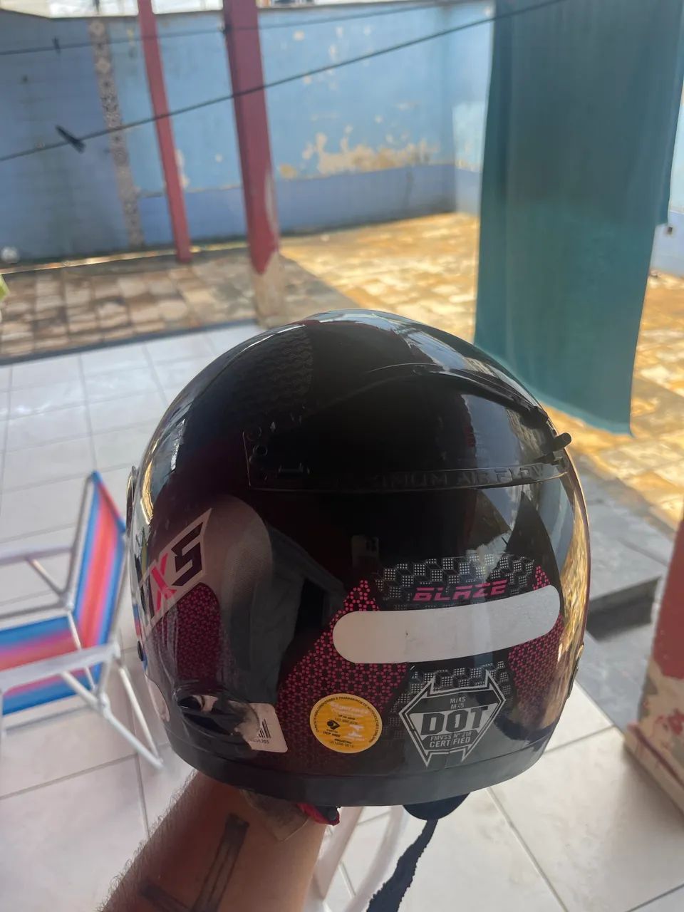 Capacete mx5 - Foto 3