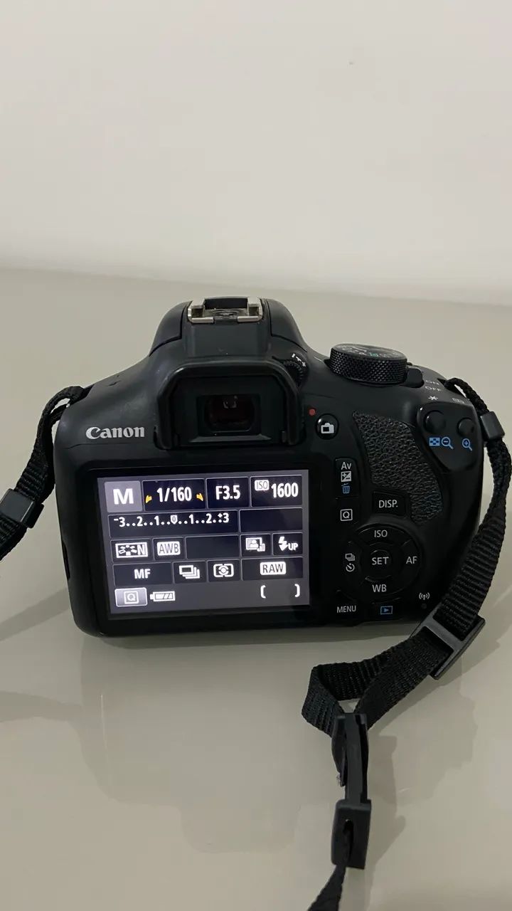 Câmera cânon t6 + lente do kit 18-55 - Foto 4