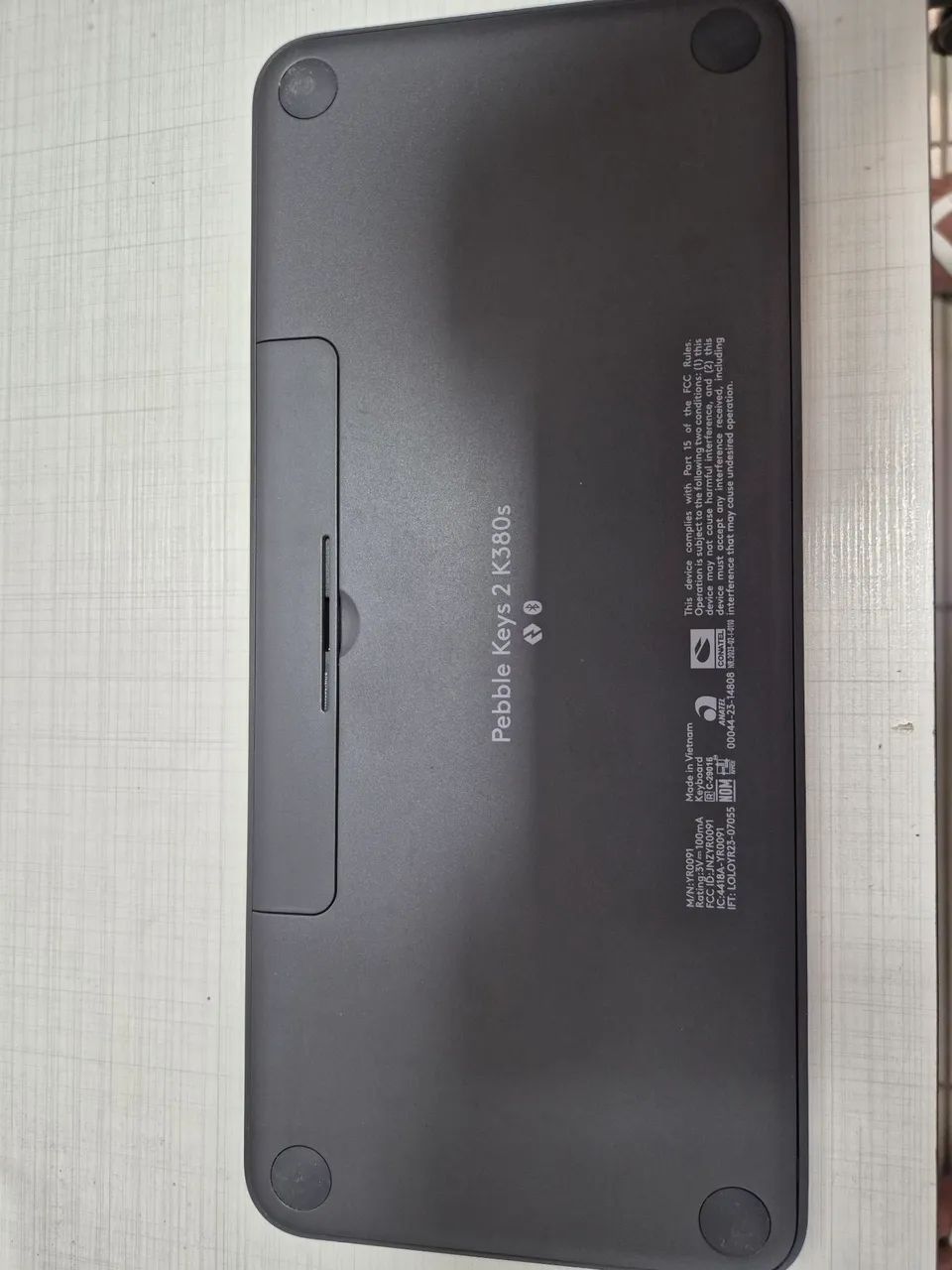 Teclado sem fio logitech k380s, mini - Foto 3