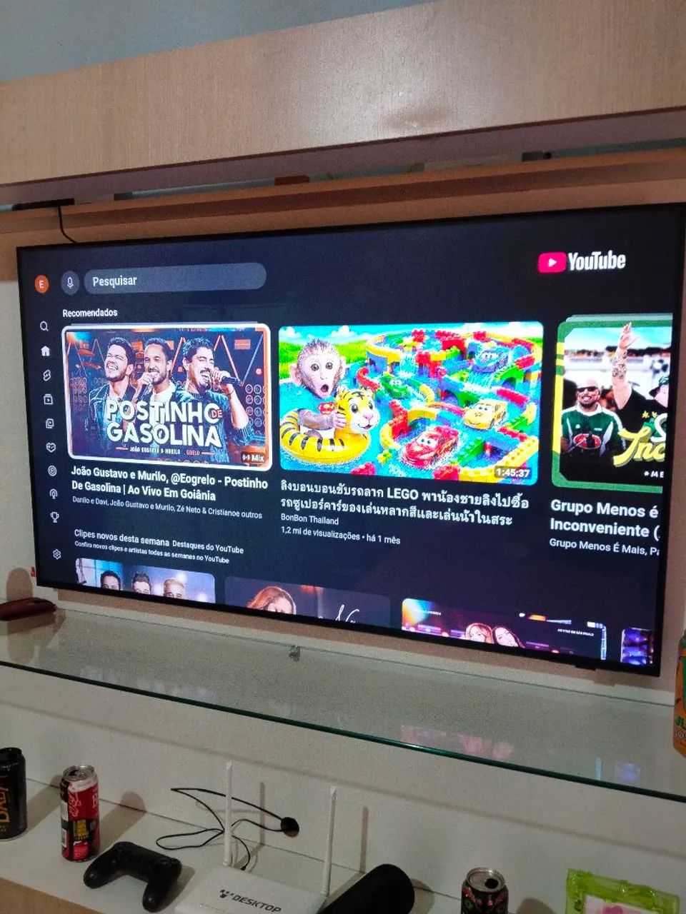 Vendo tv Samsung 50 polegadas smart UHD cristal Xbox integrado  - Foto 5