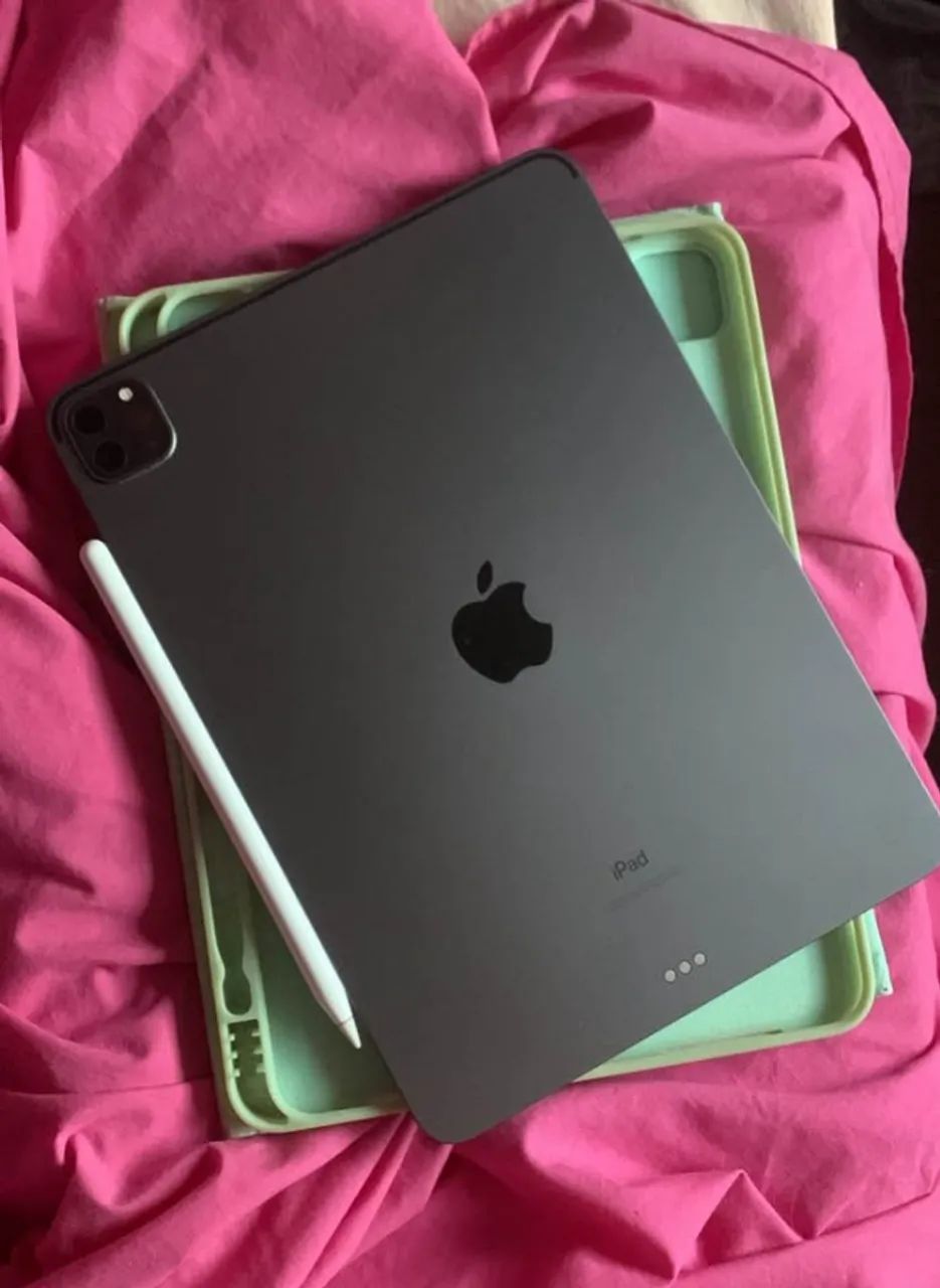 iPad PRO 11' 2nd geração 2021 + apple pencil + 3 pontas extras - Foto 2