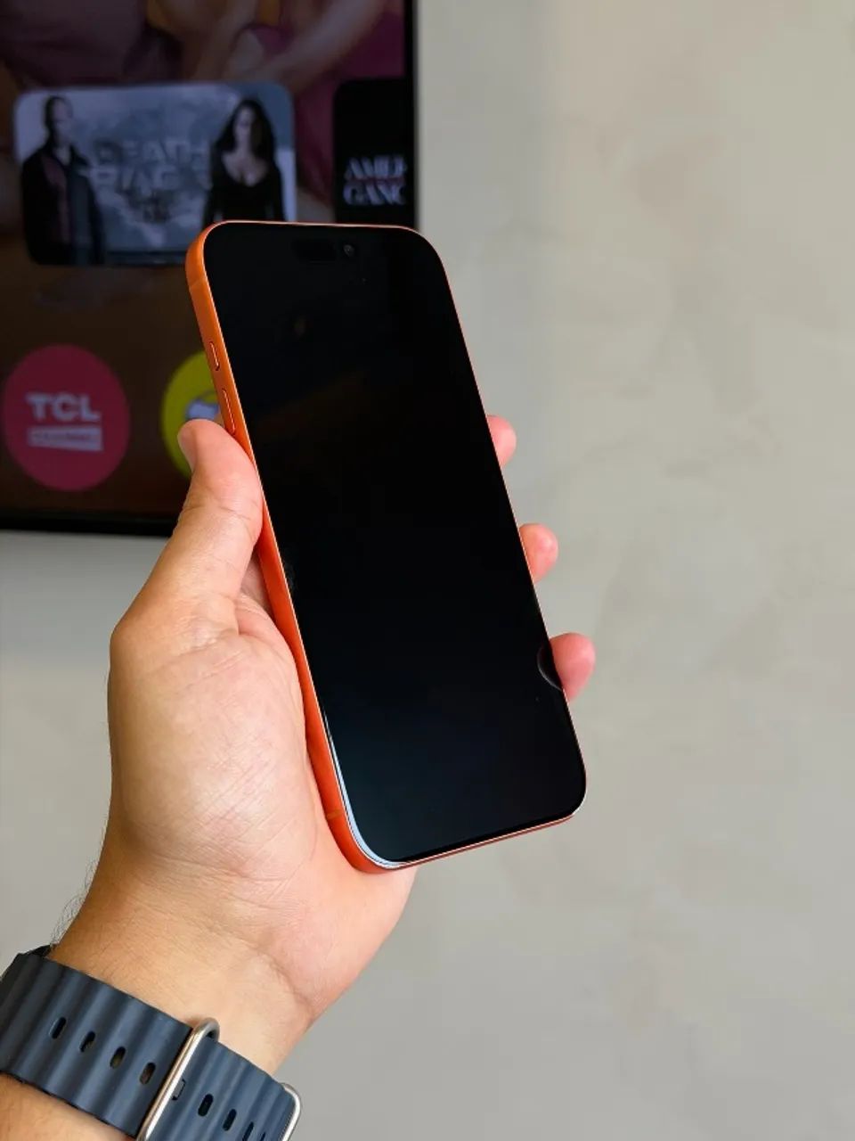 iPhone 17 Pro Max 256 gb Laranja Lacrado - Foto 4