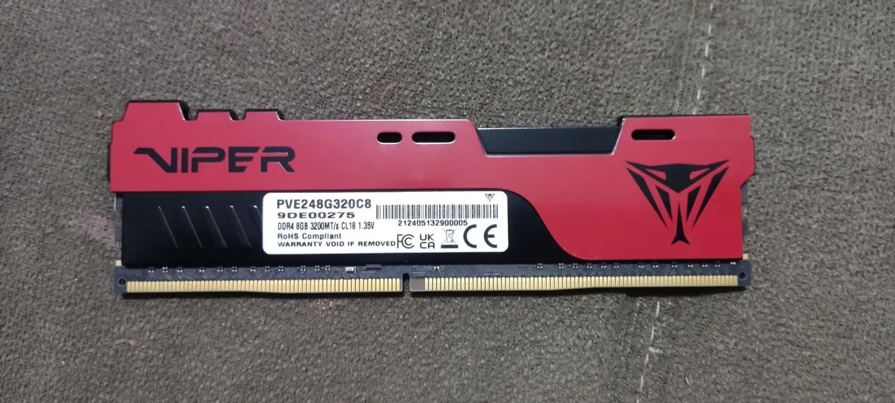 Memória Ram Viper 8gb DDR4 3200htz Top - Foto 3