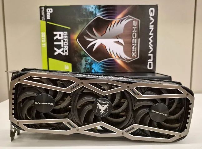 Placa de vídeo Gainward RTX 3070 Ti 8GB Triple Fan LED - Na Caixa! - Foto 2
