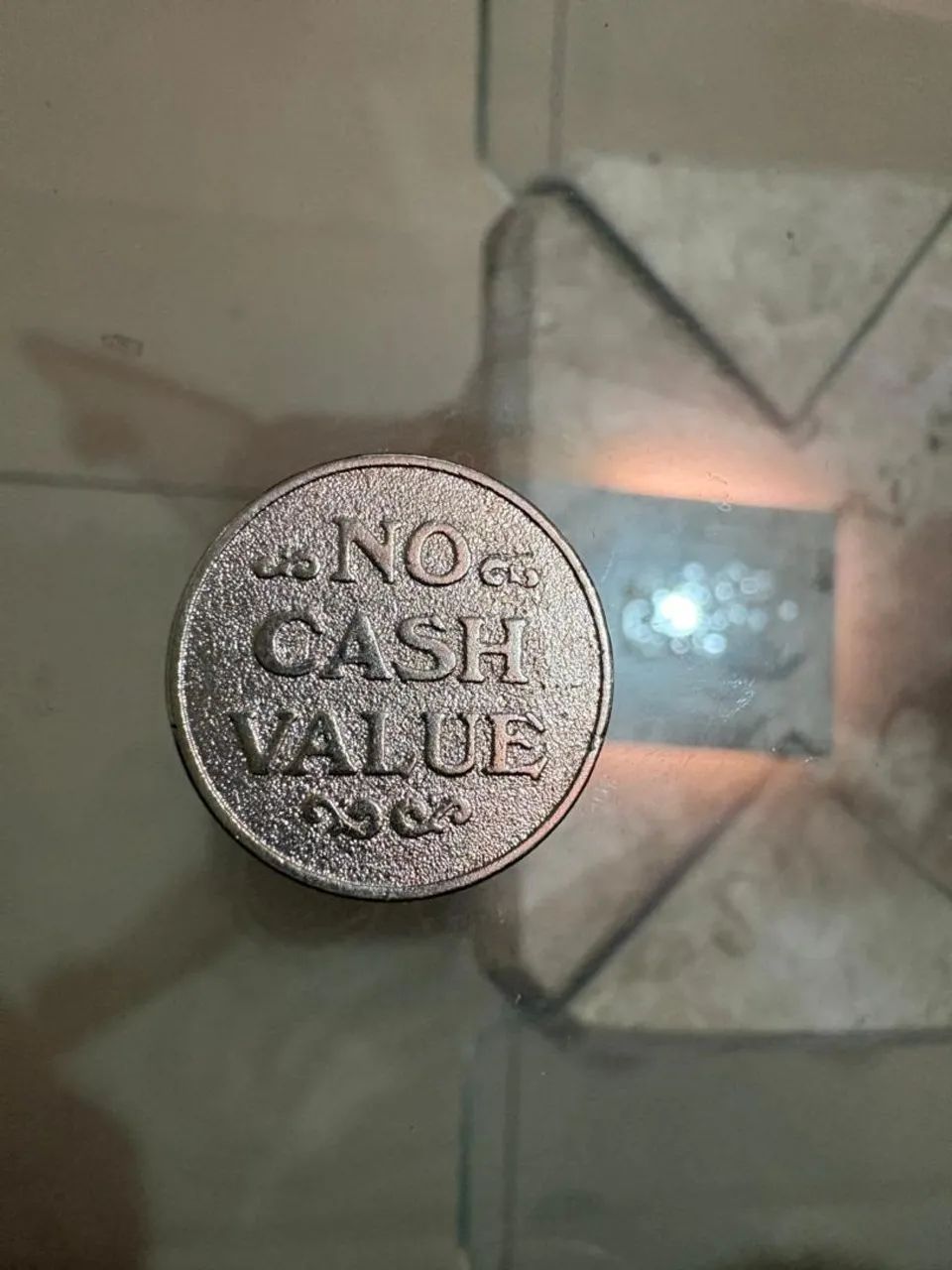Ficha antiga coleção  jogo cassino e fliperama  - Foto 2
