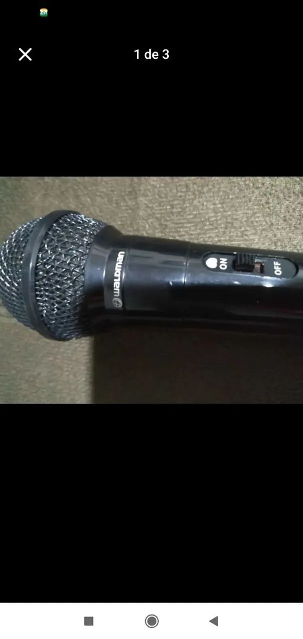 Microfone waldman novo 