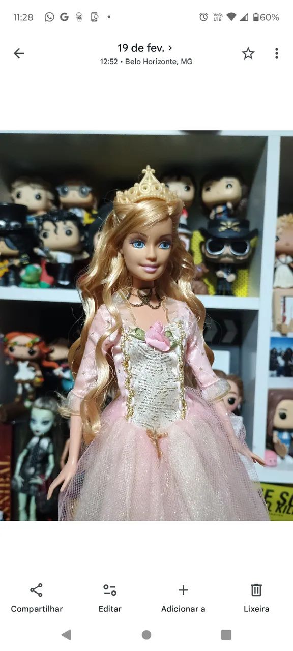 Boneca Barbie Anelliese A Princesa e a Plebéia  - Foto 2