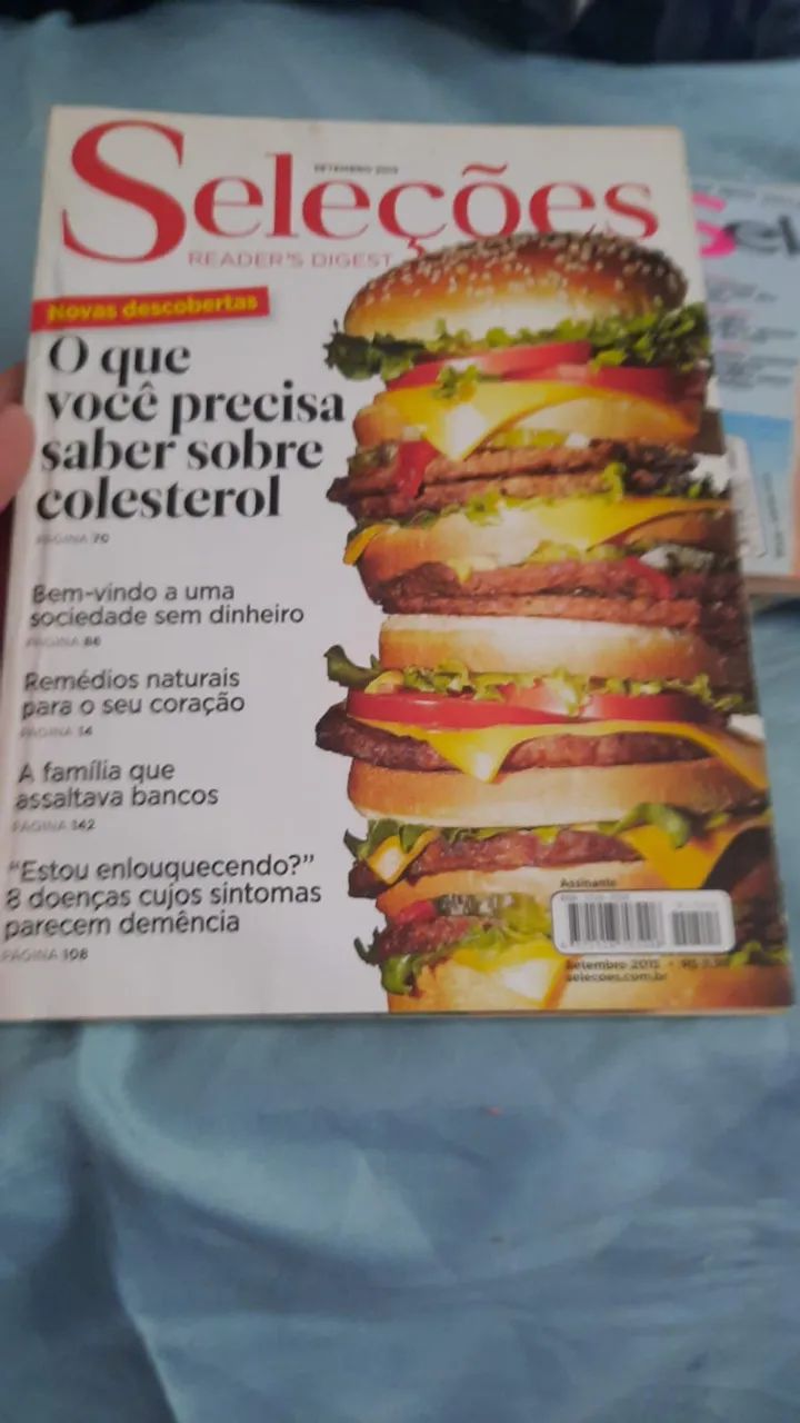 revistas seleçoes pacote com 6 unidades - Foto 2