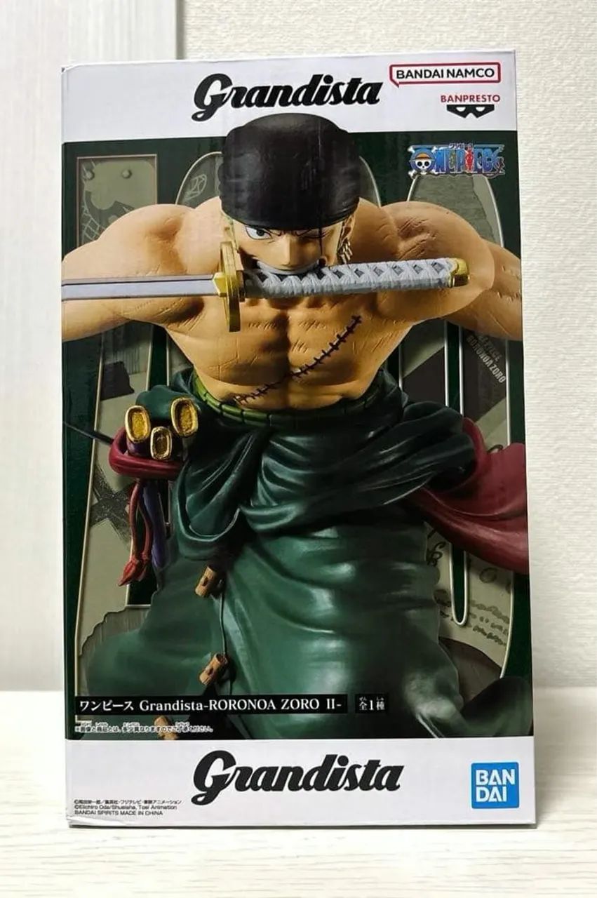 Original Zoro One Piece - Banpresto - lançamento 2026 - Action