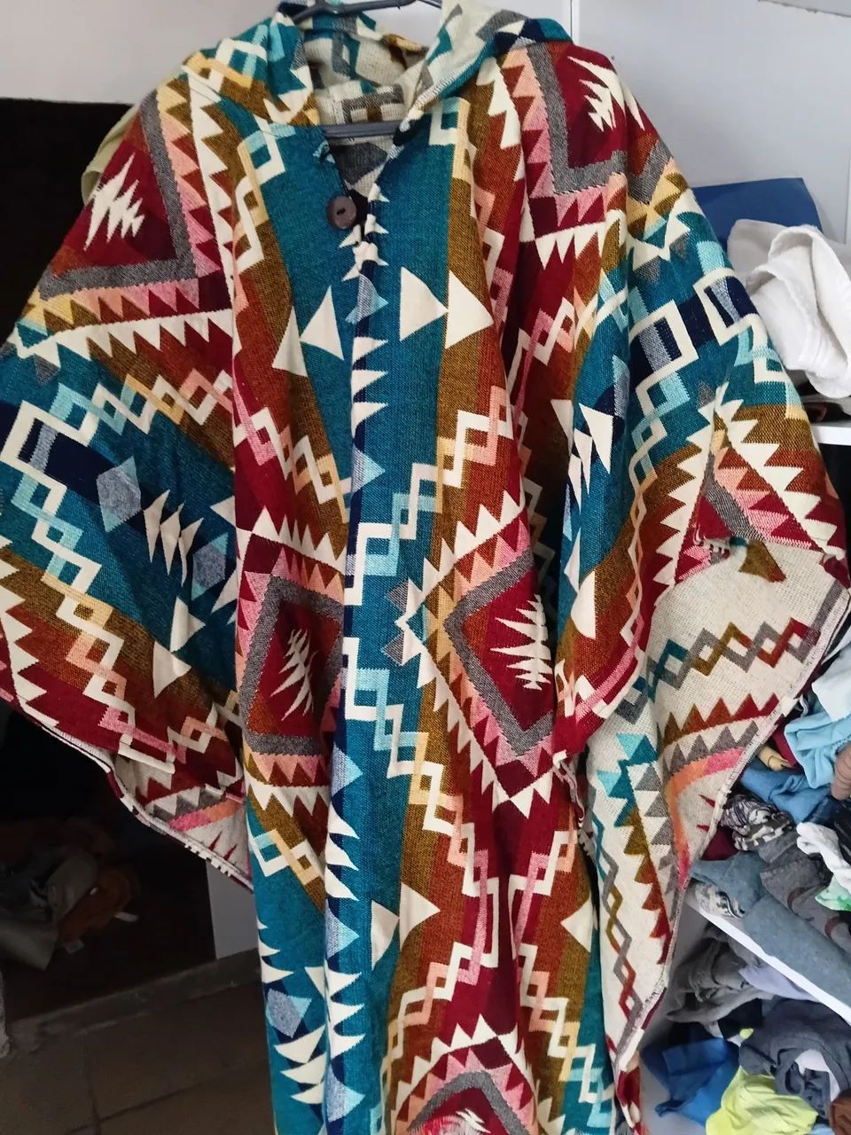 Poncho comprado na Colômbia! - Foto 4