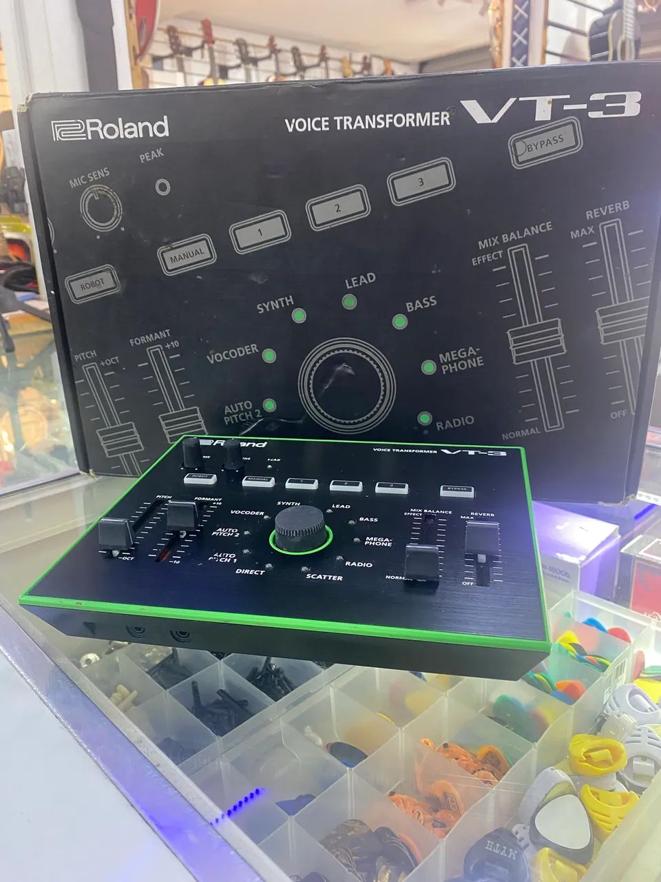 Multi Efeito para Voz Roland VT-3 Voice Transformer