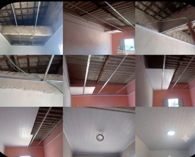 Colocação de forro pvc 