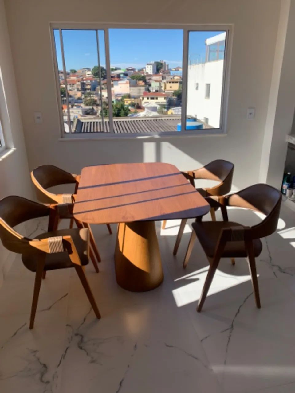 Conjunto de Jantar mesa + cadeira  - Foto 4