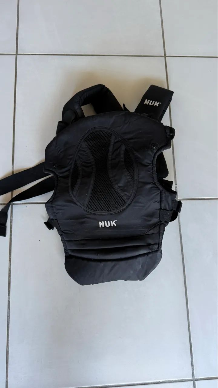 Canguru Baby Carrier Supreme Comfort 4 em 1 Preto - NUK