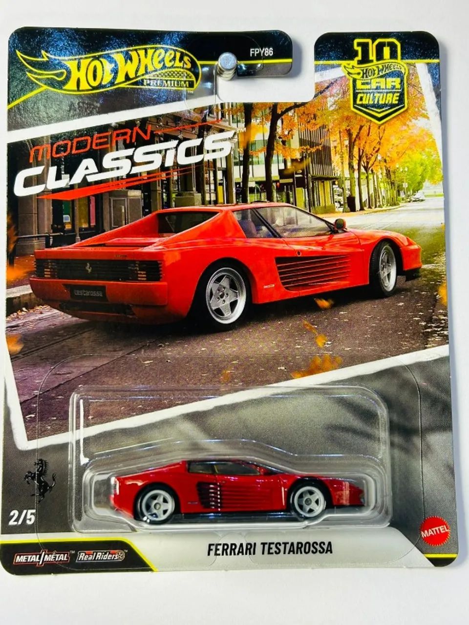 Hot Wheels Premium Car Culture - Ferrari Testarossa | Modern Classics - Foto 2