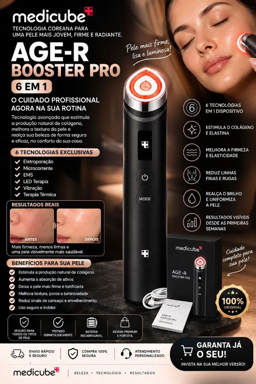 Medicube age-r Booster pro 6 em 1 