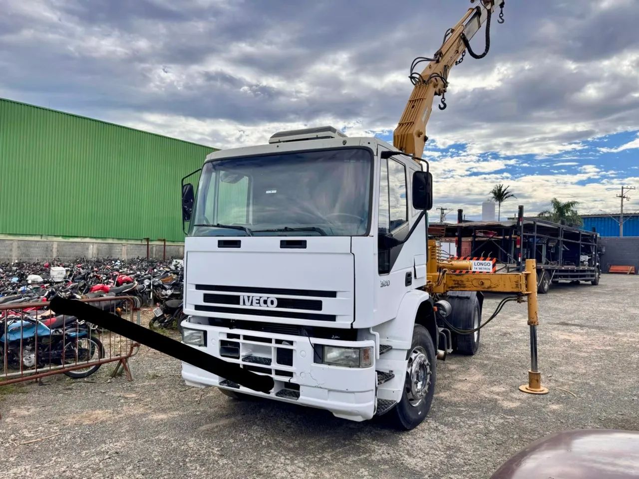 Iveco ecursor 450 munck rodomaq  - Foto 3