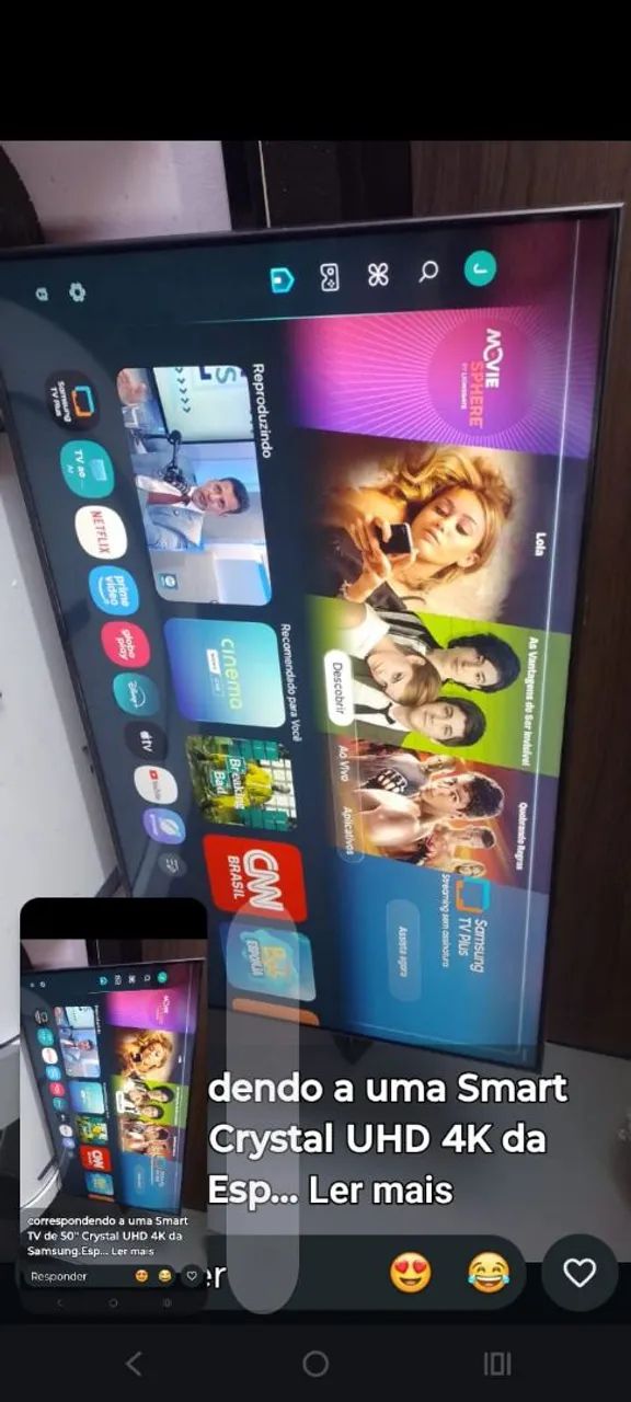Vende-se tv smart 50" - Foto 2