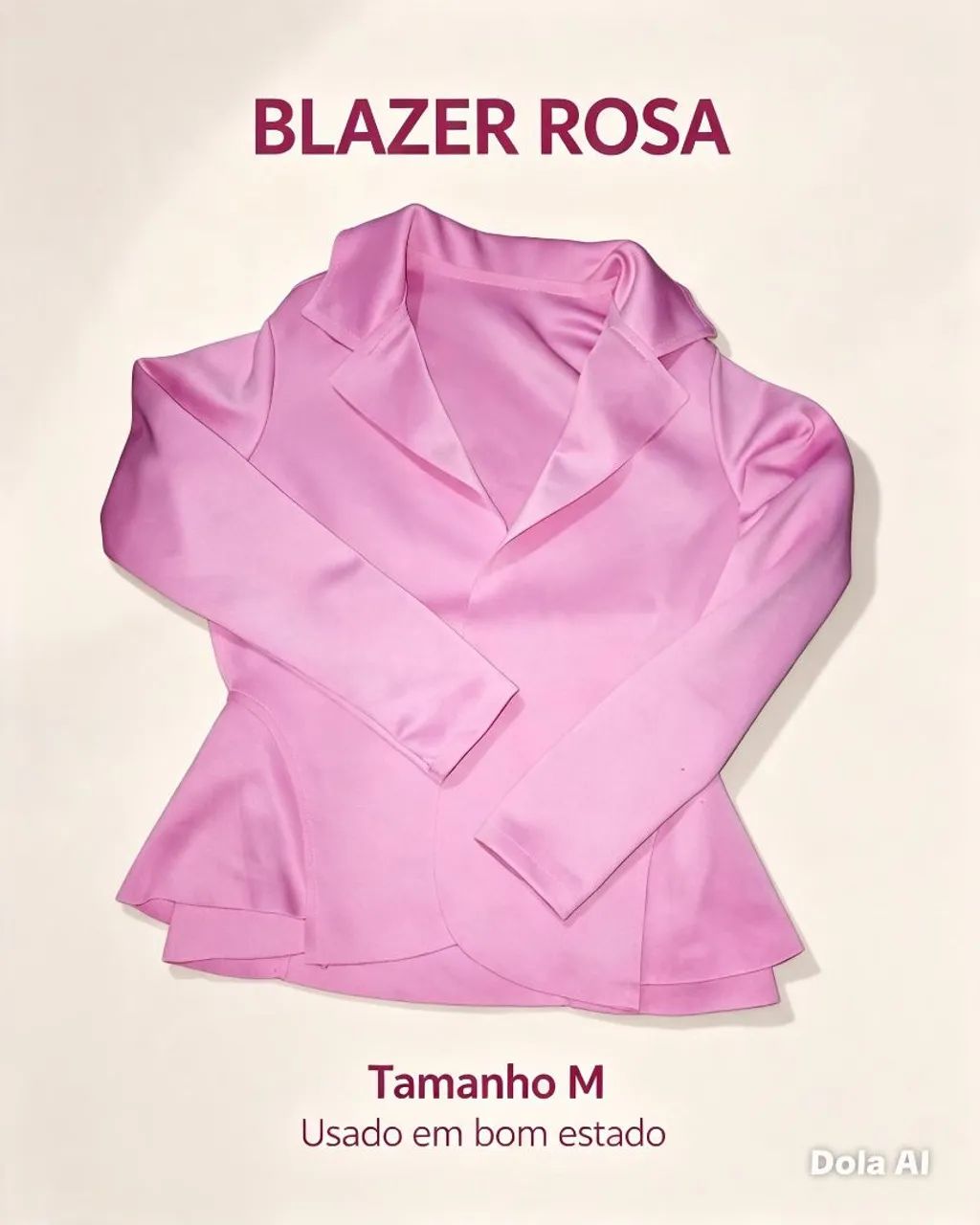 Blazer rosa 