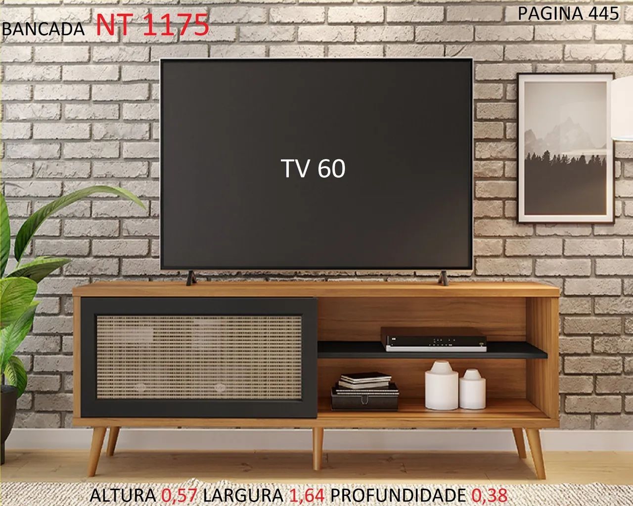 Rack para 50polegadas