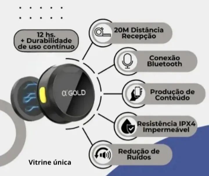 Microfone de Lapela - Foto 3