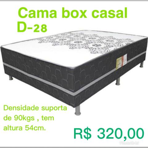 Cama box casal a vista 320