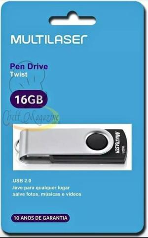Pendrive Multilaser Original 35$ para vim busca 16 Gigas - Foto 2