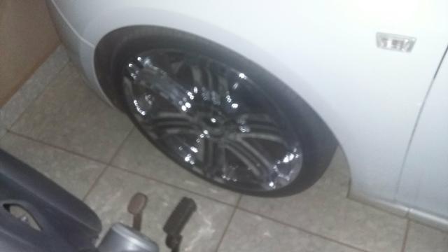 Vendo rodas aro 20.pneus 225/35.pneus todos novos - Foto 4