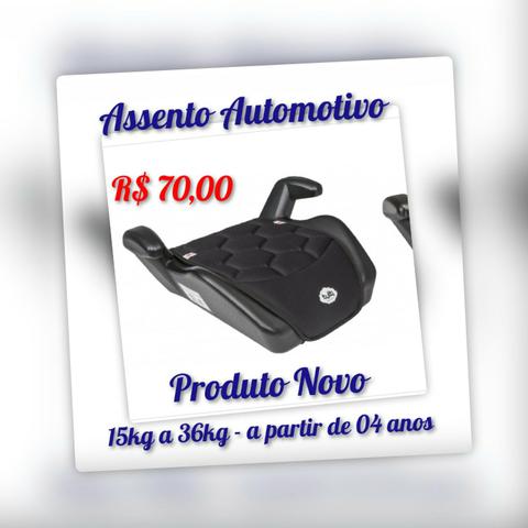 A S S E N T O de E L E V A C A O .Booster Produto Novo. 4 anos em diante - Foto 2