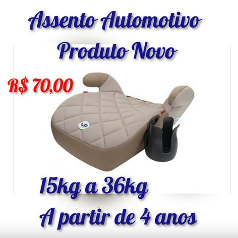 A S S E N T O de E L E V A C A O .Booster Produto Novo. 4 anos em diante
