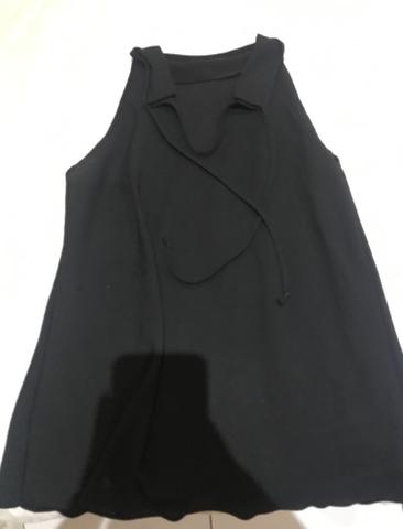 Vestidinho branco e blusa preta!!!! - Foto 2