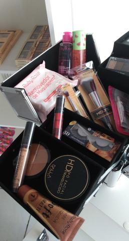 Maleta Maquiagem Completa Kits Ruby Rose, Dalla, Bella Femme (aceitamos cartões) - Foto 6