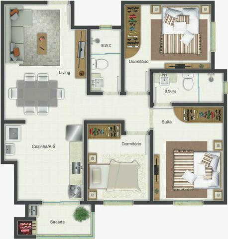Residencial em Obra Bairro Várzea/ Itapema SC - Foto 7