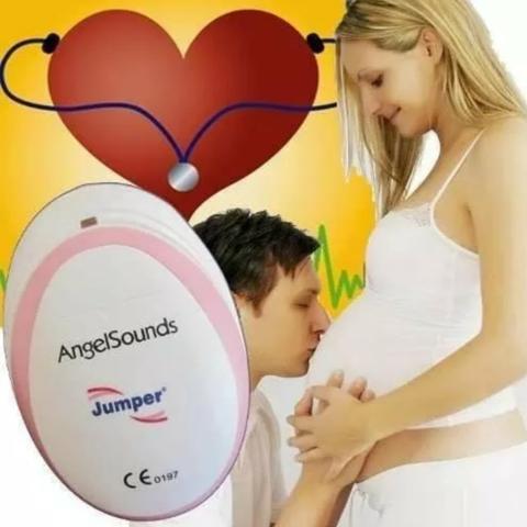 Doppler Fetal - Grávida-Escuta Batidas Coração Bebê- Gestante NOVO