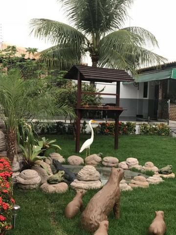 Casa Moderna de 5 quartos sendo quatro suítes toda no Blindex e porcelanato - Foto 19