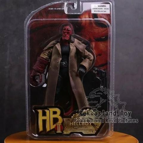 Boneco Hellboy 2 Pcv Action Figure Modelo Toy 7 18cm