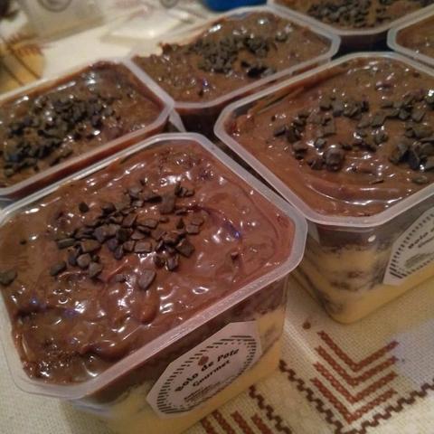 Bolo de pote gourmet para eventos