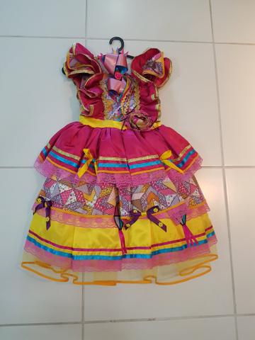 vestido festa junina olx