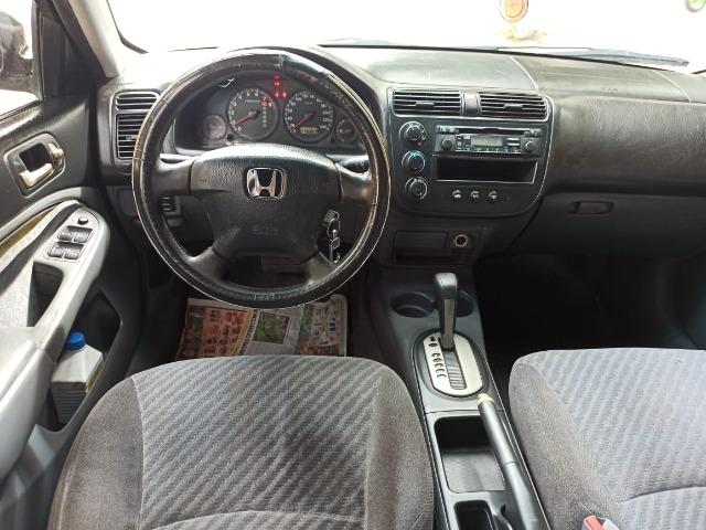 Honda Civic 2002/2002 Lx 1.7 Aut (Completo) - Foto 10