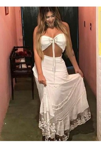 Vestido longo Farm - Foto 2