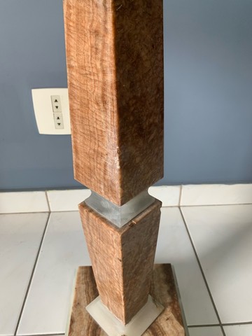 Mesa de canto apoio em mármore 02!! Anos 60 - Foto 2