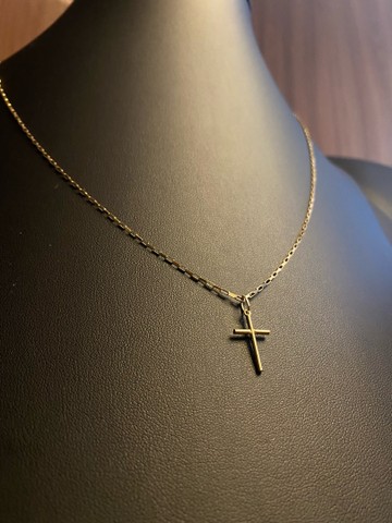 Conjunto em ouro 18k 3,2 gramas - Foto 2